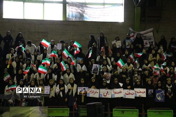 مانور یاوران انقلاب در شهرستان سمنان