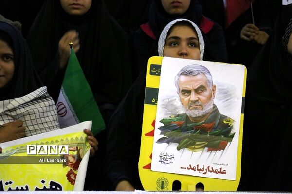 مانور یاوران انقلاب در شهرستان سمنان