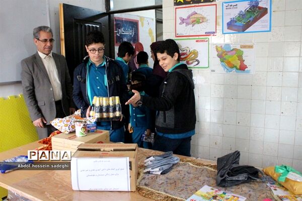دومین سیل  مهربانی  دبستان محمد بیگی بوشهر
