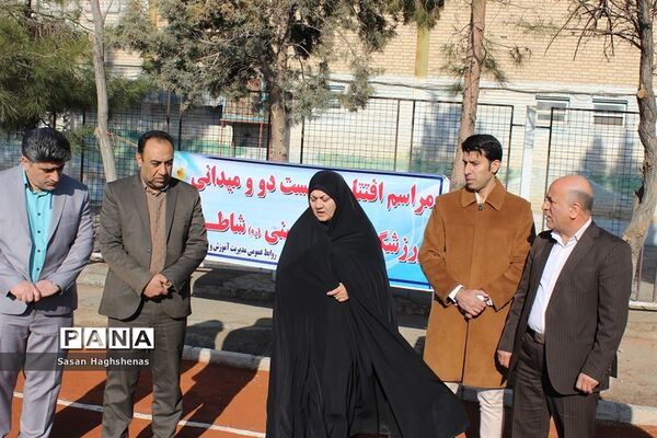 افتتاح پیست دو و میدانی ورزشگاه امام خمینی (ره) آموزش و پرورش اسلامشهر