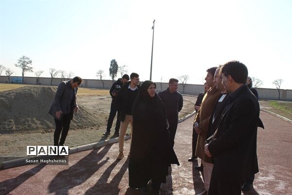 افتتاح پیست دو و میدانی ورزشگاه امام خمینی (ره) آموزش و پرورش اسلامشهر