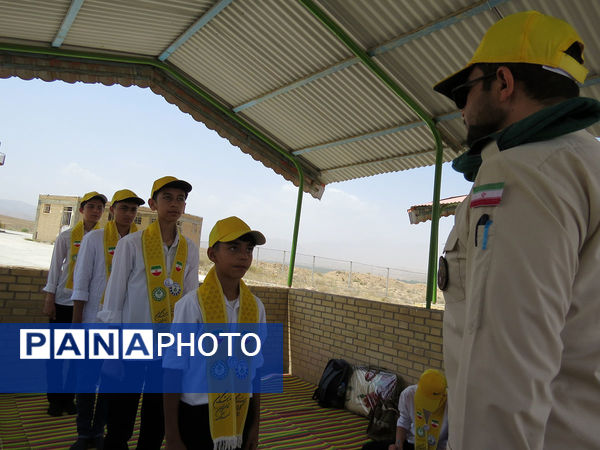 برگزاری پیش اردوی پسران در اردوگاه شهید چمران بجنورد
