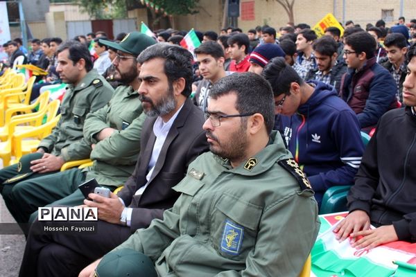 نواختن زنگ انقلاب در بوشهر