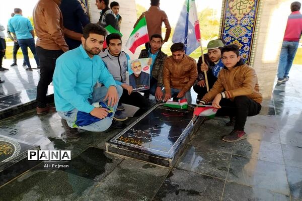 زنگ انقلاب  در دبیرستان سعادت شبانکاره