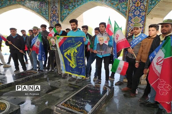 زنگ انقلاب  در دبیرستان سعادت شبانکاره