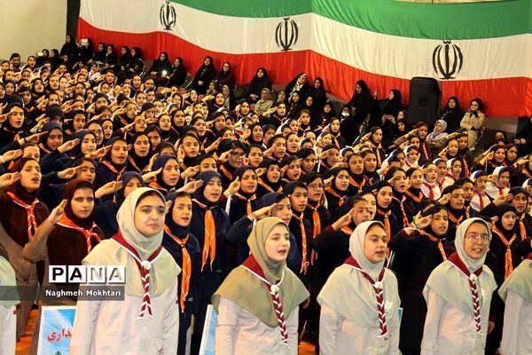 مانور تشکیلاتی یاوران انقلاب در شهرستان بهارستان
