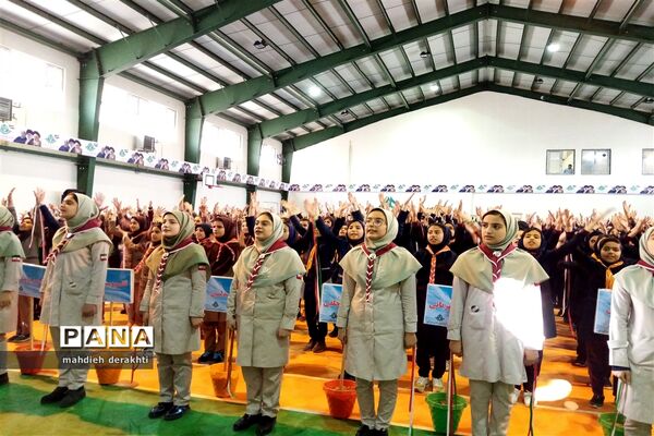 مانور تشکیلاتی یاوران انقلاب درآموزش و پرورش ناحیه یک بهارستان