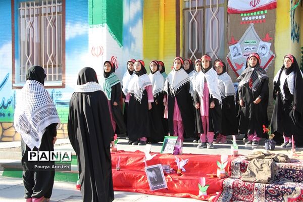 طرح ملی لاله های روشن یادواره شهید اخوت در دبستان شهید غفرانی