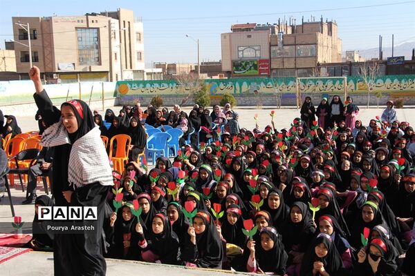طرح ملی لاله های روشن یادواره شهید اخوت در دبستان شهید غفرانی