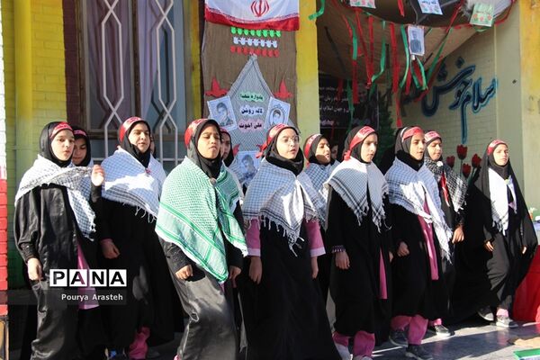 طرح ملی لاله های روشن یادواره شهید اخوت در دبستان شهید غفرانی