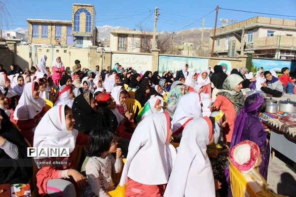 جشنواره فرهنگی بومی دبستان هیات امنایی شمس نجف آباد یاسوج