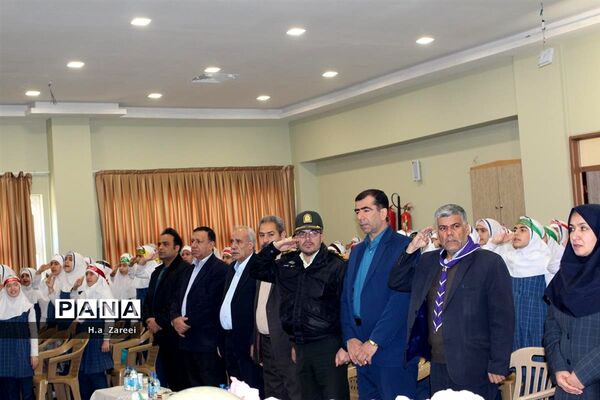 مراسم لاله های روشن فلاورجان اصفهان