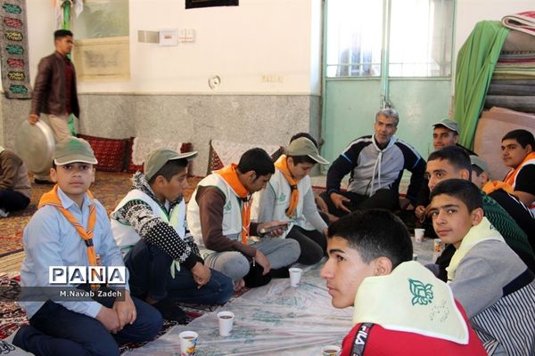 کوهپیمایی پیشتازان سازمان دانش آموزی استان خراسان جنوبی