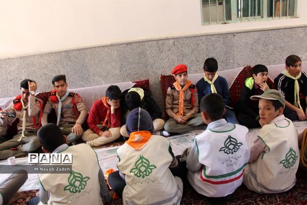 کوهپیمایی پیشتازان سازمان دانش آموزی استان خراسان جنوبی