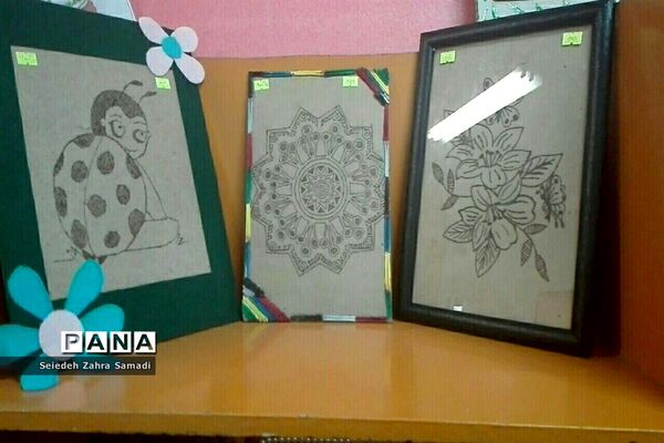 بازارچه هنرهای دستی دانش آموزی در شهرستان ملارد