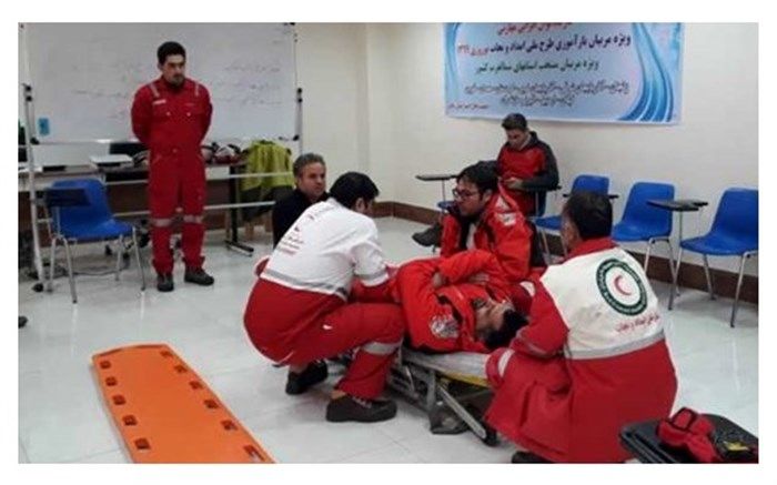 توان افزایی  مربیان 10 استان برای طرح ملی امداد و نجات نوروزی