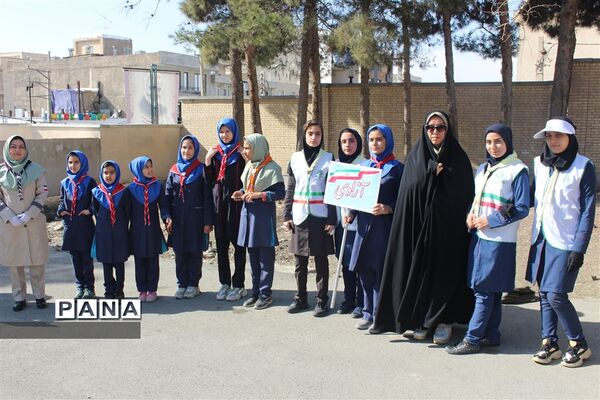برگزاری همایش یاوران انقلاب سازمان دانش آموزی در استان البرز