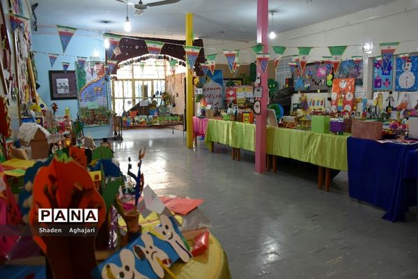 جشنواره سازه های خلاق ویژه پیش دبستانی ها شهرستان امیدیه