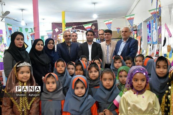 جشنواره سازه های خلاق ویژه پیش دبستانی ها شهرستان امیدیه