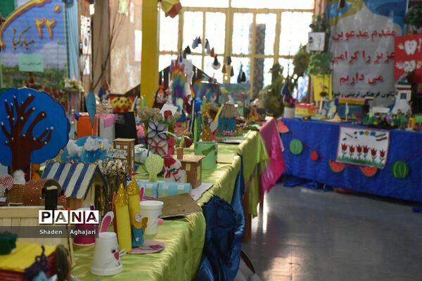 جشنواره سازه های خلاق ویژه پیش دبستانی ها شهرستان امیدیه