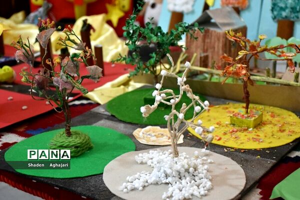جشنواره سازه های خلاق ویژه پیش دبستانی ها شهرستان امیدیه