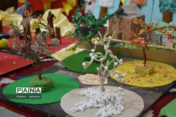 جشنواره سازه های خلاق ویژه پیش دبستانی ها شهرستان امیدیه