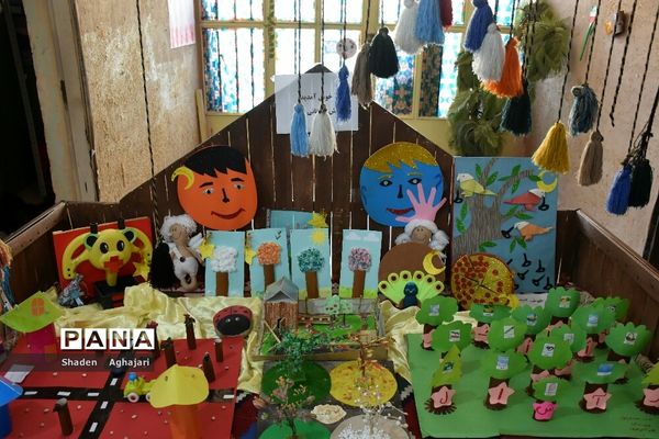 جشنواره سازه های خلاق ویژه پیش دبستانی ها شهرستان امیدیه