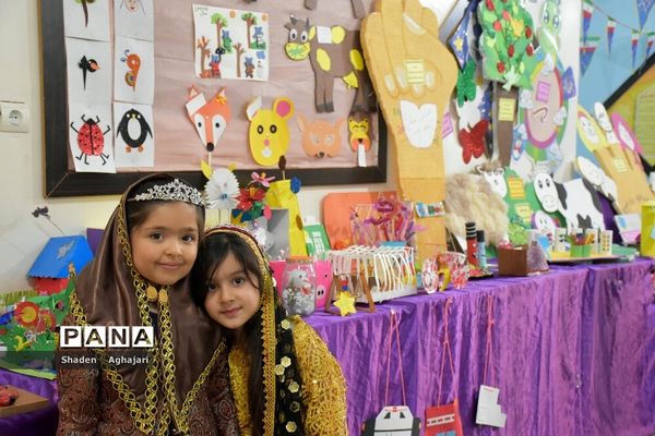 جشنواره سازه های خلاق ویژه پیش دبستانی ها شهرستان امیدیه