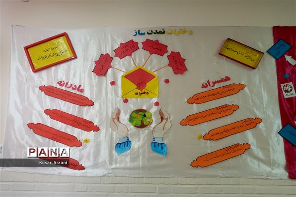 بازدید اولیا از نمایشگاه انقلاب دبیرستان فاطمه زهرا(س)