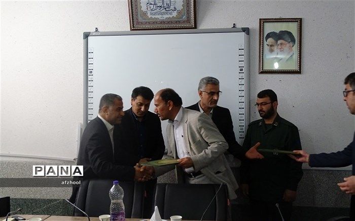 جلسه تکریم و معارفه  سرپرست اداره آموزش و پرورش شهرستان شادگان