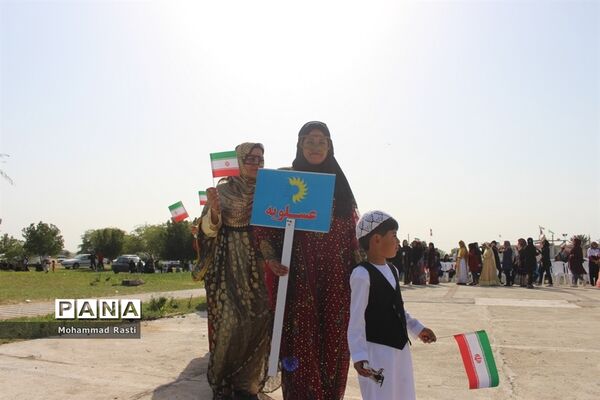 اختتامیه مسابقات بازی های بومی و محلی جشنواره ورزشی دا در بوشهر