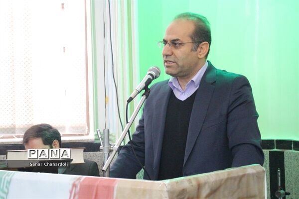 مراسم گرامیداشت پیروزی انقلاب اسلامی و چهلمین روز شهادت سردار سلیمانی با محوریت سازمان دانش آموزی