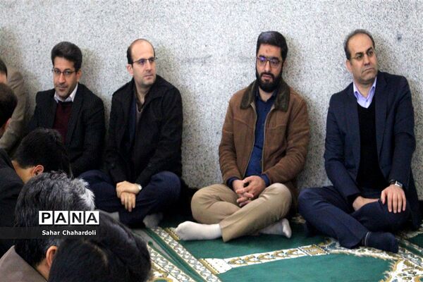 مراسم گرامیداشت پیروزی انقلاب اسلامی و چهلمین روز شهادت سردار سلیمانی با محوریت سازمان دانش آموزی