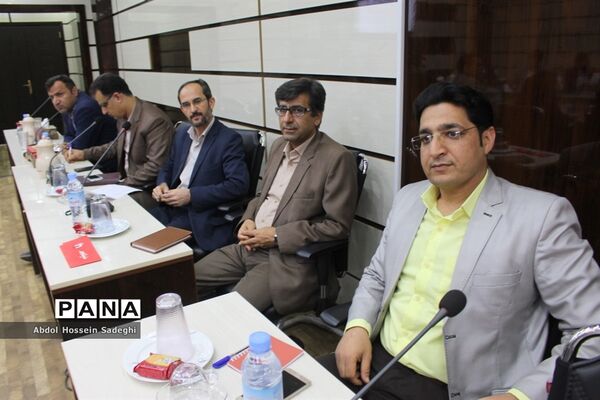 جلسه تقدیر از فعالان جشنواره شهید رجایی آموزش و پرورش استان بوشهر
