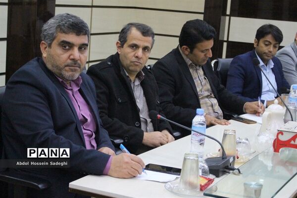 جلسه تقدیر از فعالان جشنواره شهید رجایی آموزش و پرورش استان بوشهر