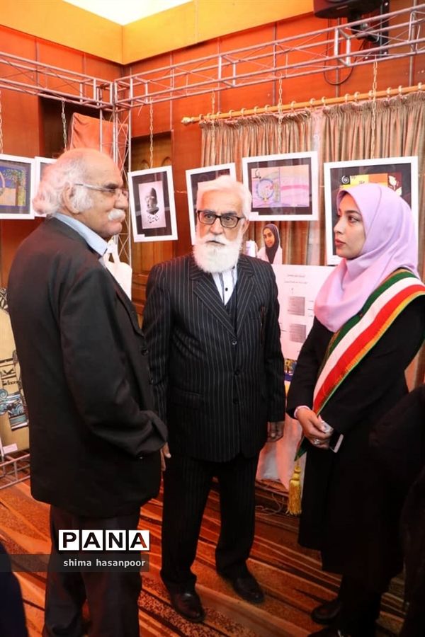 هنرستان فنی دخترانه سمیه آبادان برای اولین بار در خوزستان نخستین جشنواره هویت من در گذر زمان