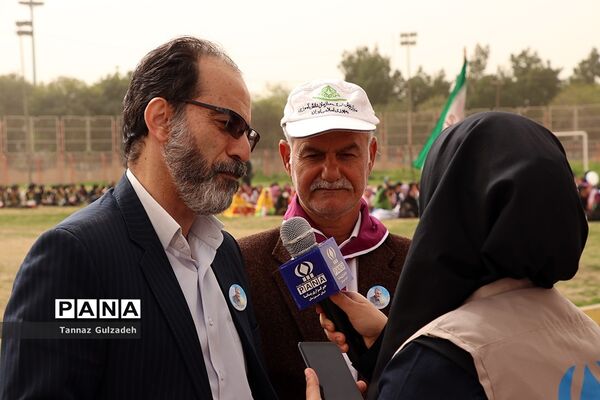 مانور2000نفری یاوران انقلاب نواحی 4گانه اهواز - یک