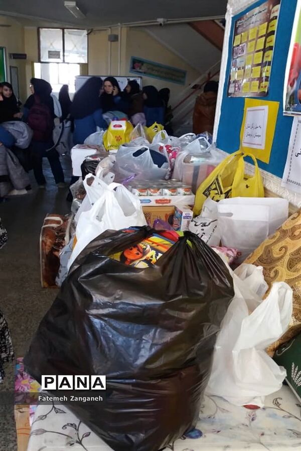 پویش سیل مهربانی همکلاسی‌ها در شهرستان فسا