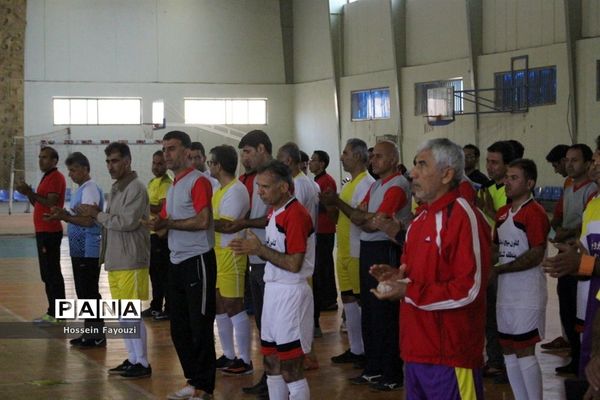 جشنواره فرهنگی ورزشی فرهنگیان استان بوشهر در رشته فوتسال