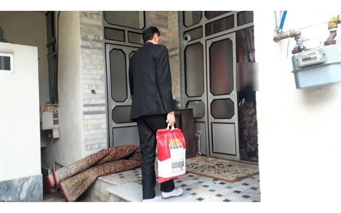 ‍توزیع بسته‌های معیشتی بین نیازمندان بهشهری از محل موقوفات