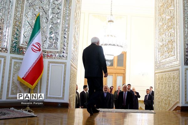 دیدار جوزف بورل هماهنگ کننده عالی سیاست خارجی اتحادیه اروپا با ظریف