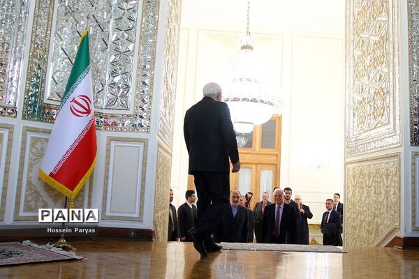 دیدار جوزف بورل هماهنگ کننده عالی سیاست خارجی اتحادیه اروپا با ظریف