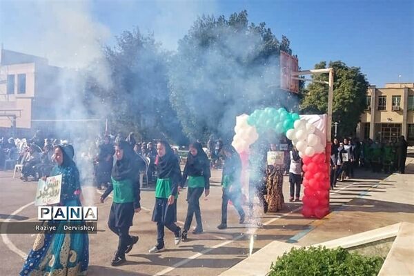 المپیاد ورزشی دبیرستان شبانه روزی مهر امیدیه (جایزان) به مناسبت دهه فجر
