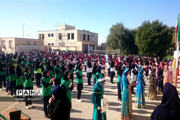 المپیاد ورزشی دبیرستان شبانه روزی مهر امیدیه (جایزان) به مناسبت دهه فجر