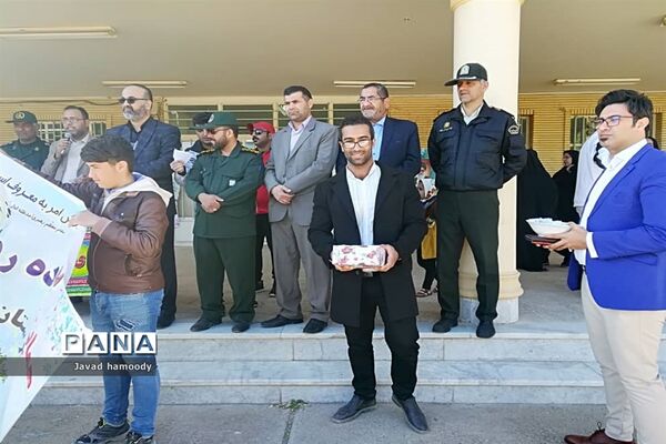 همایش پیاده روی فرهنگیان شهرستان حمیدیه