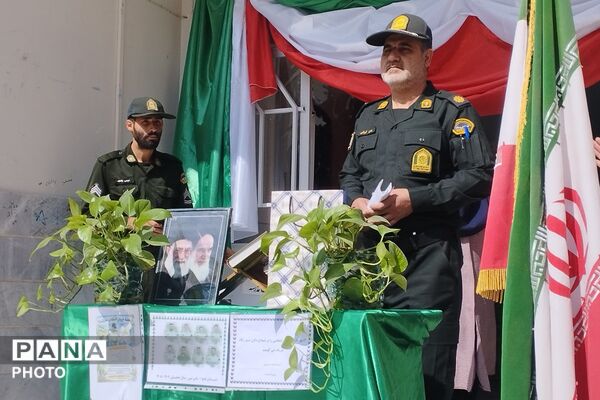مراسم هفته نیروی انتظامی در مدرسه یاس‌نبی و فتح بهارستان‌دو