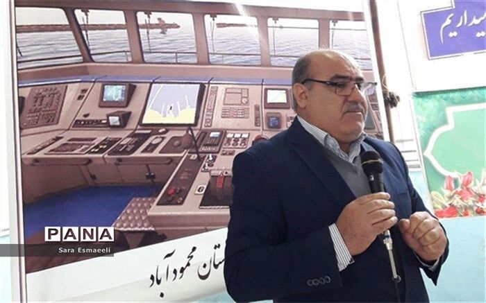 افتتاح دستگاه سیمیلاتور در هنرستان محمودآباد