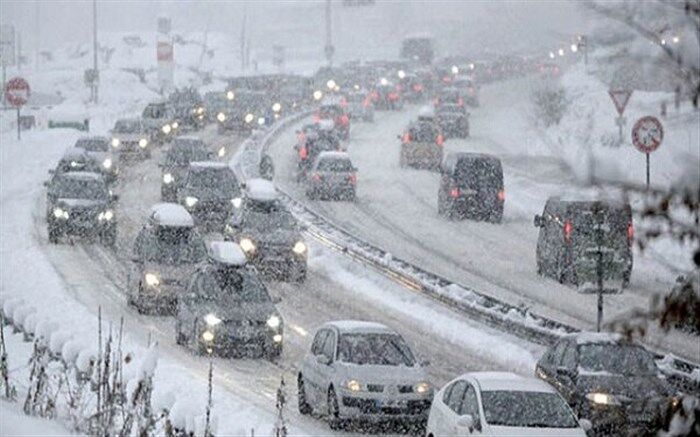 بارش سنگین برف در محور های کوهستانی مازندران