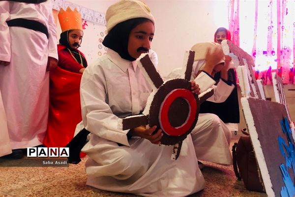 برگزاری مسابقه قطبی گلستان خوانی  در گله دار