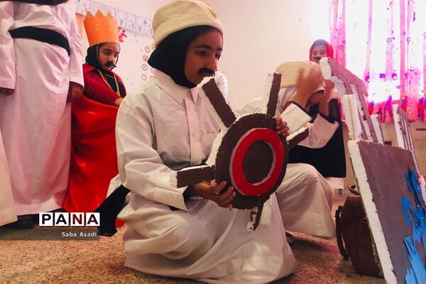 برگزاری مسابقه قطبی گلستان خوانی  در گله دار